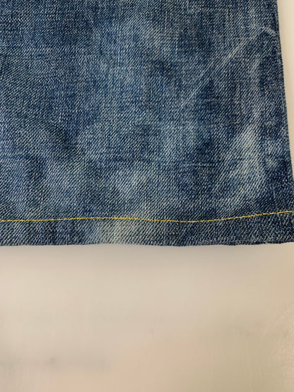 【現状渡し品】【メンズ】 EVISU エヴィス DOUBLE KNEE DENIM PANTS LOT.2513 ダブルニー デニムパンツ メンズ ボトムス 156-260706-KS-27-min サイズ：W32 L35 カラー：ブルー 万代Net店