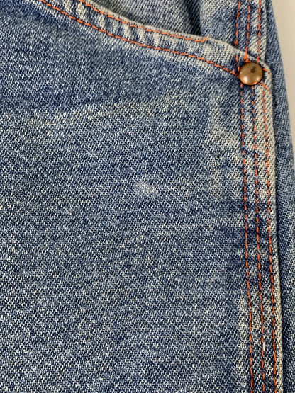 【現状渡し品】【メンズ】 BIG MAC ビッグマック 80S DENIM PAINTER PANT 1980年代 デニム ペインターパンツ メンズ ボトムス 157-260706-KS-24-min サイズ：W36 L34 カラー：ブルー 万代Net店