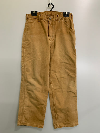 【中古品】【メンズ】 CARHARTT カーハート WASHED DUCK PAINTER PANT B11-BRN ウォッシュド ダンク ペインター パンツ ボトムス 157-260707-jt-09-min サイズ：34 × 30 カラー：ライト ブラウン 万代Net店