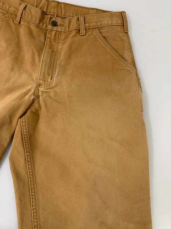 【中古品】【メンズ】 CARHARTT カーハート WASHED DUCK PAINTER PANT B11-BRN ウォッシュド ダンク ペインター パンツ ボトムス 157-260707-jt-09-min サイズ：34 × 30 カラー：ライト ブラウン 万代Net店