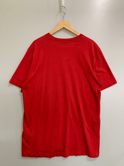 【中古品】【メンズ】 MONCLER モンクレール MAGLIA T-SHIRT G10918C7B210 マリア Tシャツ 半袖Tシャツ メンズ トップス 141-260706-KS-29-min サイズ：L カラー：レッド 万代Net店
