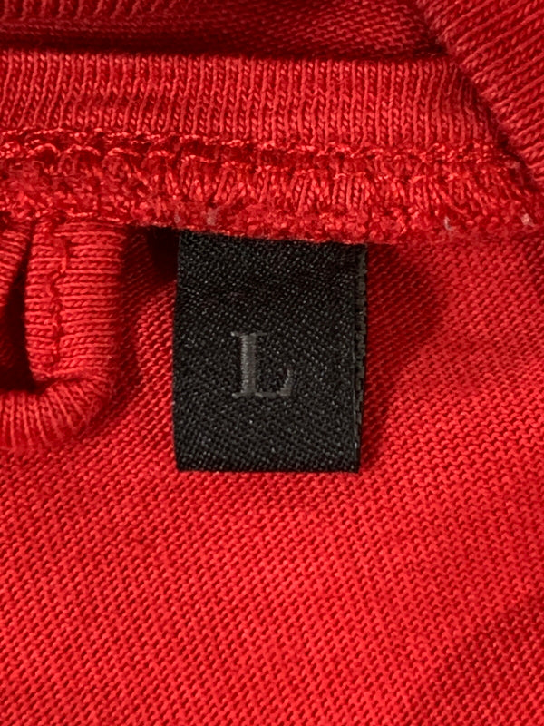 【中古品】【メンズ】 MONCLER モンクレール MAGLIA T-SHIRT G10918C7B210 マリア Tシャツ 半袖Tシャツ メンズ トップス 141-260706-KS-29-min サイズ：L カラー：レッド 万代Net店