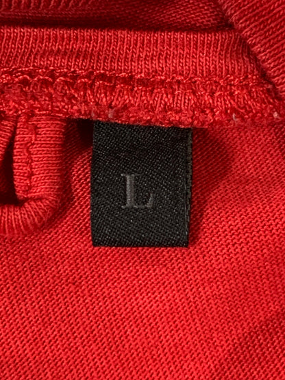 【中古品】【メンズ】 MONCLER モンクレール MAGLIA T-SHIRT G10918C7B210 マリア Tシャツ 半袖Tシャツ メンズ トップス 141-260706-KS-29-min サイズ：L カラー：レッド 万代Net店