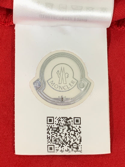 【中古品】【メンズ】 MONCLER モンクレール MAGLIA T-SHIRT G10918C7B210 マリア Tシャツ 半袖Tシャツ メンズ トップス 141-260706-KS-29-min サイズ：L カラー：レッド 万代Net店