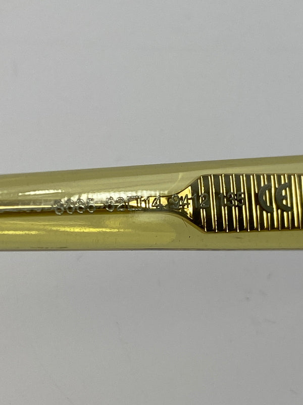 【中古品】【メンズ】 OSCAR MAGNUSON オスカーマグナソン 眼鏡 度入り 203-260707-jt-27-min サイズ：52 □ 14 カラー：イエロー 万代Net店