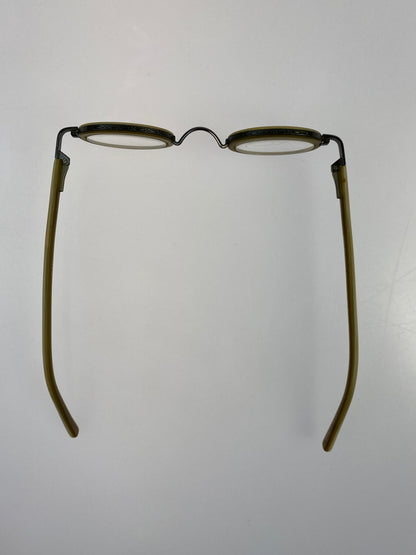 【中古品】【メンズ】 EYEBOBS アイブブス メガネ 度入り 203-260707-jt-28-min サイズ：36 □ 25 カラー：シルバー/ベージュ 万代Net店