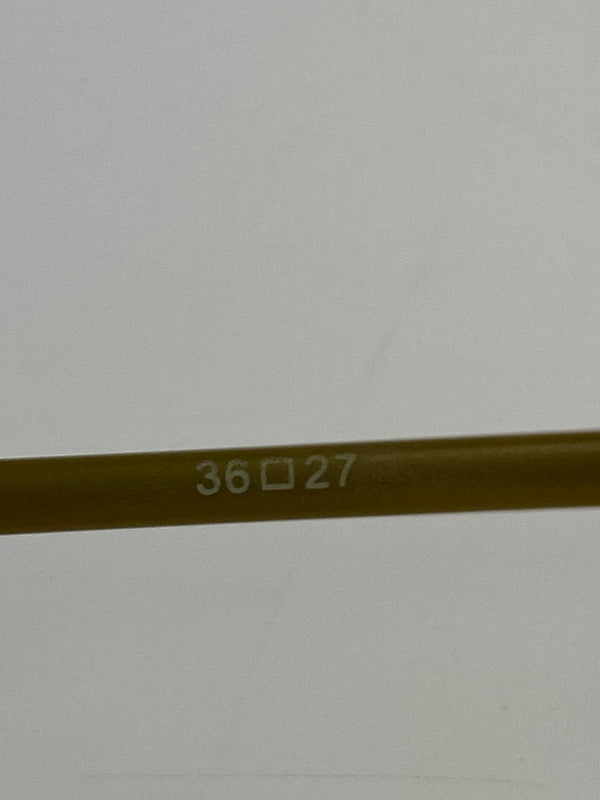 【中古品】【メンズ】 EYEBOBS アイブブス メガネ 度入り 203-260707-jt-28-min サイズ：36 □ 25 カラー：シルバー/ベージュ 万代Net店