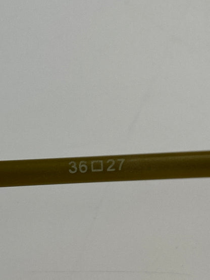 【中古品】【メンズ】 EYEBOBS アイブブス メガネ 度入り 203-260707-jt-28-min サイズ：36 □ 25 カラー：シルバー/ベージュ 万代Net店