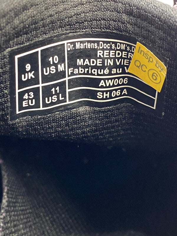 【中古品】【メンズ】 DR.MARTENS ドクターマーチン REEDER 5 TIE SHOES リーダー 5タイ シューズ スニーカー 靴 164-260707-jt-20-min サイズ：UK 9 カラー：ブラック 万代Net店