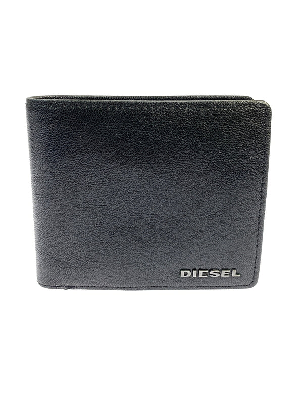 【中古品】【メンズ】 DIESEL ディーゼル X03925 二つ折り財布 財布 200-260707-jt-25-min カラー：ブラック 万代Net店