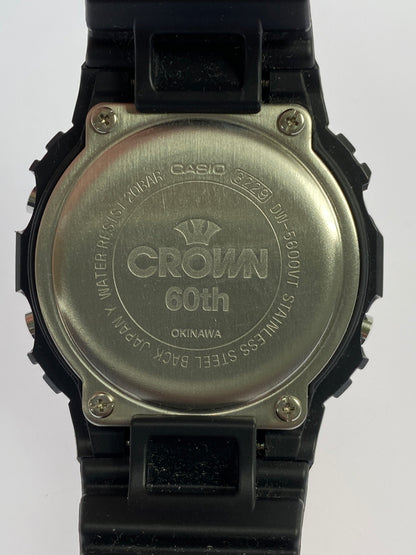 【中古品】【メンズ】 G-SHOCK ジーショック DW-5600VT CROWN クラウン デジタル クオーツ腕時計 196-260707-jt-24-min カラー：ブラック 万代Net店