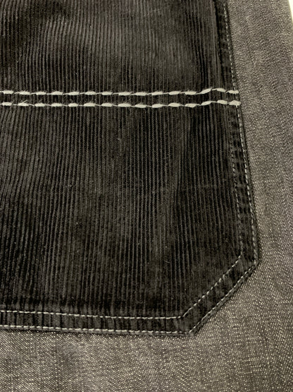 【中古品】【メンズ】 SOUTHPOLE サウスポール CORDUROY DENIM PANTS コーデュロイ デニムパンツ ボトムス 157-260707-jt-10-min サイズ：36 カラー：ブラック 万代Net店