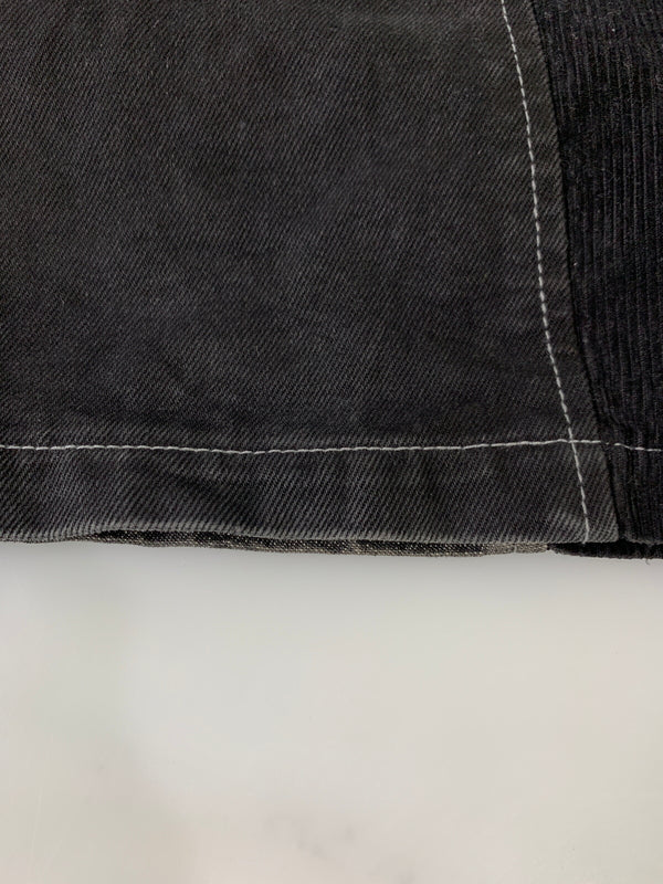 【中古品】【メンズ】 SOUTHPOLE サウスポール CORDUROY DENIM PANTS コーデュロイ デニムパンツ ボトムス 157-260707-jt-10-min サイズ：36 カラー：ブラック 万代Net店