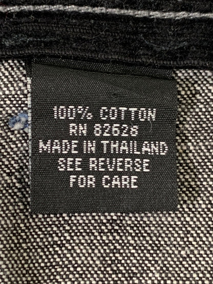 【中古品】【メンズ】 SOUTHPOLE サウスポール CORDUROY DENIM PANTS コーデュロイ デニムパンツ ボトムス 157-260707-jt-10-min サイズ：36 カラー：ブラック 万代Net店