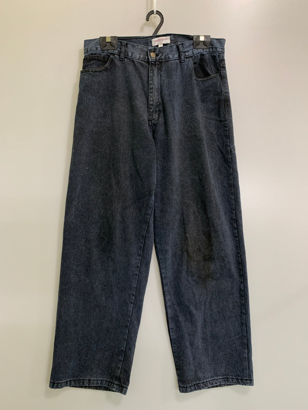 【中古品】【メンズ】 YARDSALE ヤードセール PAINTER DENIM PANTS ペインター デニムパンツ ボトムス 153-260707-jt-12-min サイズ：L カラー：ネイビー系 万代Net店