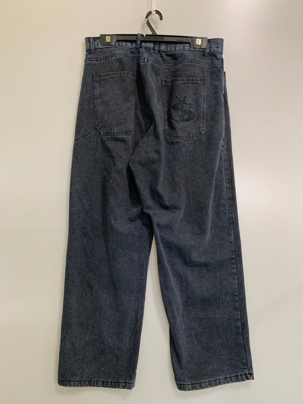 【中古品】【メンズ】 YARDSALE ヤードセール PAINTER DENIM PANTS ペインター デニムパンツ ボトムス 153-260707-jt-12-min サイズ：L カラー：ネイビー系 万代Net店
