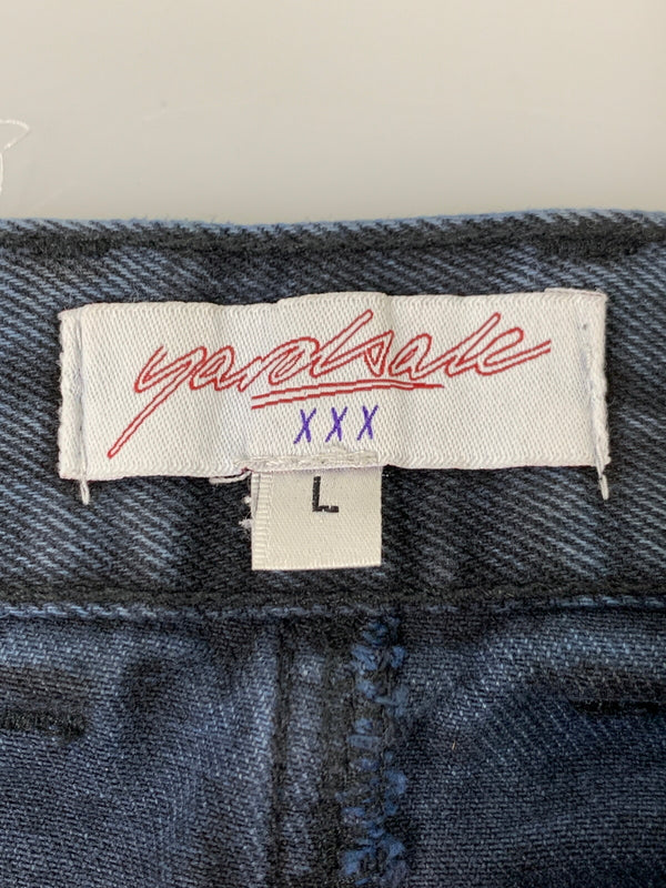 【中古品】【メンズ】 YARDSALE ヤードセール PAINTER DENIM PANTS ペインター デニムパンツ ボトムス 153-260707-jt-12-min サイズ：L カラー：ネイビー系 万代Net店