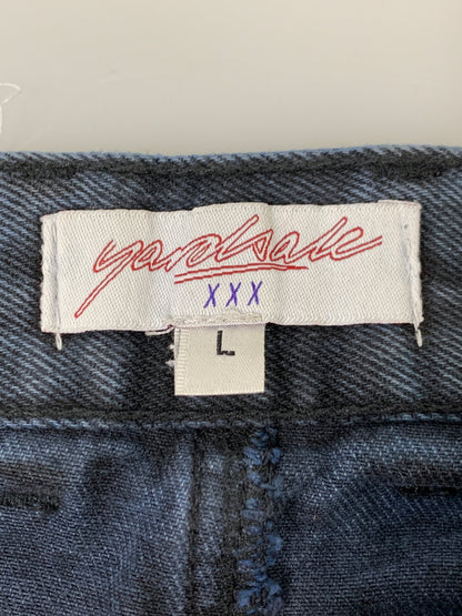 【中古品】【メンズ】 YARDSALE ヤードセール PAINTER DENIM PANTS ペインター デニムパンツ ボトムス 153-260707-jt-12-min サイズ：L カラー：ネイビー系 万代Net店