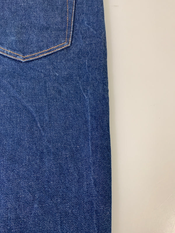【中古品】【メンズ】 SUPREME シュプリーム RIGID BAGGY SELVEDGE JEAN リジッド バギー セルビッジ ジーンズ デニム メンズ ボトムス 149-260706-KS-23-min サイズ：32 カラー：ブルー 万代Net店