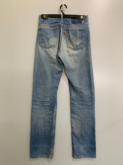 【中古品】【メンズ】 LEVI'S リーバイス 90S オレンジタブ 505 DENIM PANTS デニムパンツ ボトムス 157-260707-jt-13-min カラー：ライトインディゴ 万代Net店