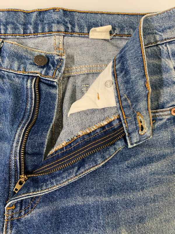 【中古品】【メンズ】 LEVI'S リーバイス 90S オレンジタブ 505 DENIM PANTS デニムパンツ ボトムス 157-260707-jt-13-min カラー：ライトインディゴ 万代Net店