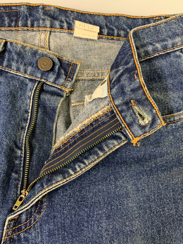 【中古品】【メンズ】 LEVI'S リーバイス 90S サークルRタブ 505 DENIM PANTS デニムパンツ ボトムス 157-260707-jt-14-min サイズ：W30 L32 カラー：インディゴ 万代Net店