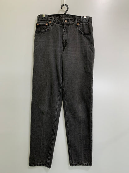 【中古品】【メンズ】 LEVI'S リーバイス 90S 後染め 550 BLACK DENIM PANTS ブラック デニムパンツ ボトムス 157-260707-jt-15-min サイズ：M カラー：ブラック 万代Net店