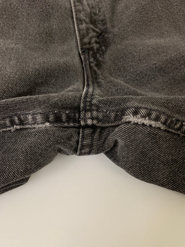 【中古品】【メンズ】 LEVI'S リーバイス 90S 後染め 550 BLACK DENIM PANTS ブラック デニムパンツ ボトムス 157-260707-jt-15-min サイズ：M カラー：ブラック 万代Net店
