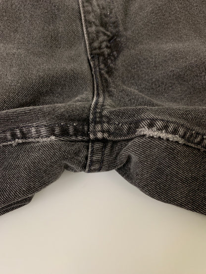【中古品】【メンズ】 LEVI'S リーバイス 90S 後染め 550 BLACK DENIM PANTS ブラック デニムパンツ ボトムス 157-260707-jt-15-min サイズ：M カラー：ブラック 万代Net店