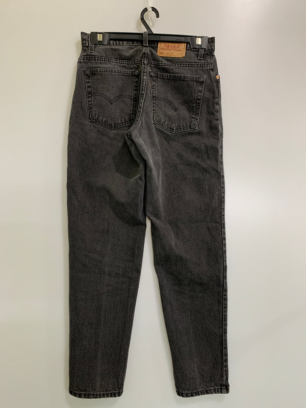 【中古品】【メンズ】 LEVI'S リーバイス 90S 後染め 550 BLACK DENIM PANTS ブラック デニムパンツ ボトムス 157-260707-jt-15-min サイズ：M カラー：ブラック 万代Net店