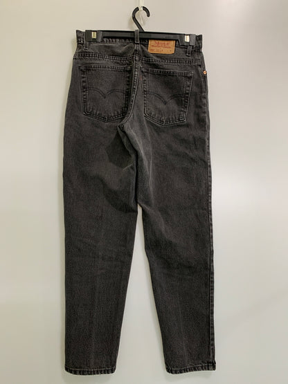 【中古品】【メンズ】 LEVI'S リーバイス 90S 後染め 550 BLACK DENIM PANTS ブラック デニムパンツ ボトムス 157-260707-jt-15-min サイズ：M カラー：ブラック 万代Net店