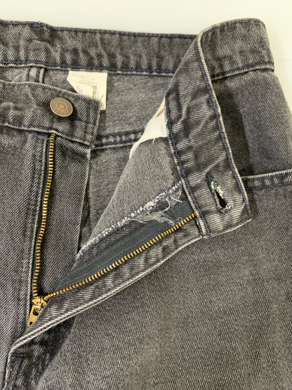 【中古品】【メンズ】 LEVI'S リーバイス 90S 後染め 550 BLACK DENIM PANTS ブラック デニムパンツ ボトムス 157-260707-jt-15-min サイズ：M カラー：ブラック 万代Net店