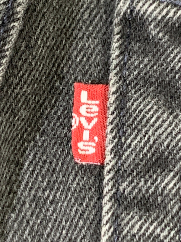 【中古品】【メンズ】 LEVI'S リーバイス 90S 後染め 550 BLACK DENIM PANTS ブラック デニムパンツ ボトムス 157-260707-jt-15-min サイズ：M カラー：ブラック 万代Net店