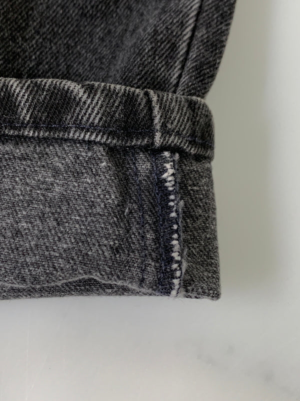 【中古品】【メンズ】 LEVI'S リーバイス 90S 後染め 550 BLACK DENIM PANTS ブラック デニムパンツ ボトムス 157-260707-jt-15-min サイズ：M カラー：ブラック 万代Net店