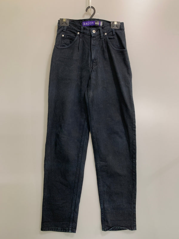 【中古品】【メンズ】 LEVI'S リーバイス 90S SILVERTAB BAGGY PLEATED BLACK DENIM PANTS 1990年代 シルバータブ バギー プリーツ ブラックデニムパンツ メンズ ボトムス 157-260706-KS-21-min サイズ：W30 L34 カラー：ブラック 万代Net店