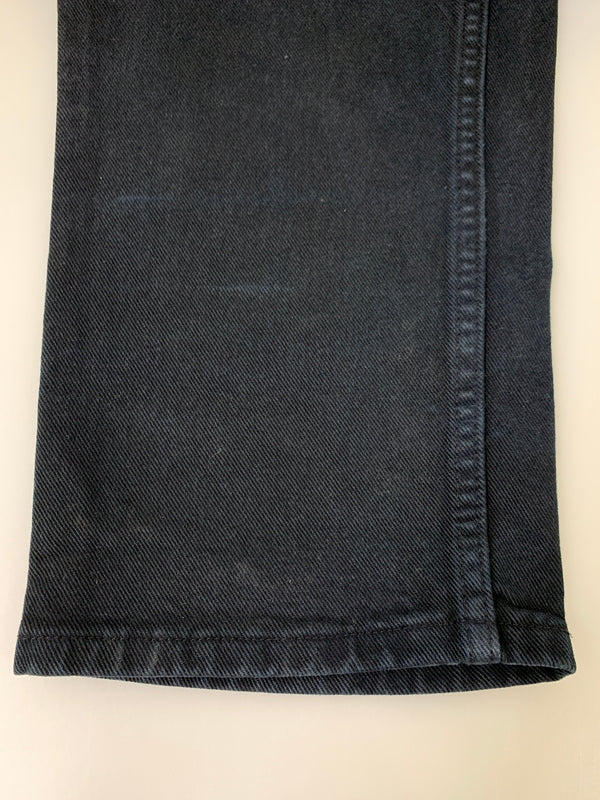 【中古品】【メンズ】 LEVI'S リーバイス 90S SILVERTAB BAGGY PLEATED BLACK DENIM PANTS 1990年代 シルバータブ バギー プリーツ ブラックデニムパンツ メンズ ボトムス 157-260706-KS-21-min サイズ：W30 L34 カラー：ブラック 万代Net店