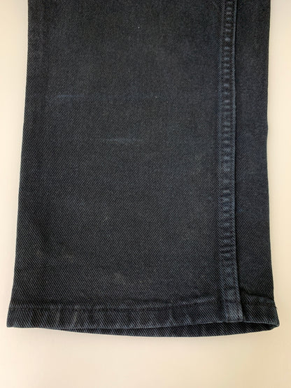 【中古品】【メンズ】 LEVI'S リーバイス 90S SILVERTAB BAGGY PLEATED BLACK DENIM PANTS 1990年代 シルバータブ バギー プリーツ ブラックデニムパンツ メンズ ボトムス 157-260706-KS-21-min サイズ：W30 L34 カラー：ブラック 万代Net店