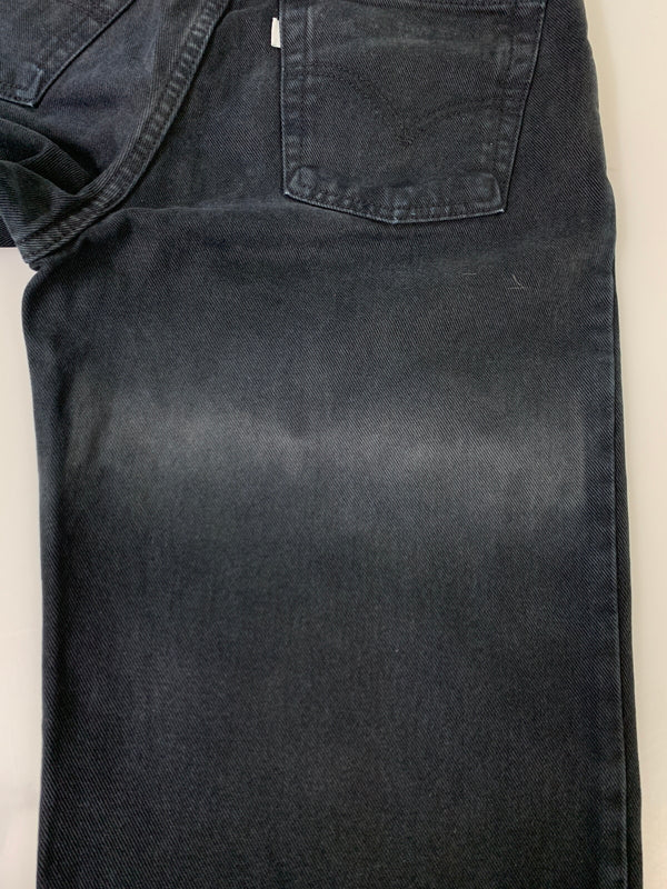 【中古品】【メンズ】 LEVI'S リーバイス 90S SILVERTAB BAGGY PLEATED BLACK DENIM PANTS 1990年代 シルバータブ バギー プリーツ ブラックデニムパンツ メンズ ボトムス 157-260706-KS-21-min サイズ：W30 L34 カラー：ブラック 万代Net店