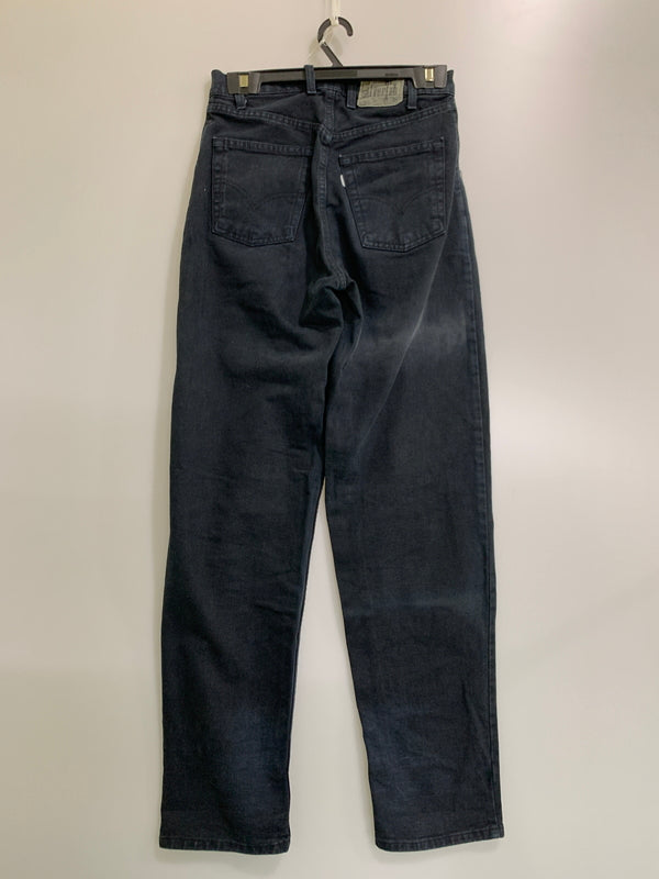 【中古品】【メンズ】 LEVI'S リーバイス 90S SILVERTAB BAGGY PLEATED BLACK DENIM PANTS 1990年代 シルバータブ バギー プリーツ ブラックデニムパンツ メンズ ボトムス 157-260706-KS-21-min サイズ：W30 L34 カラー：ブラック 万代Net店