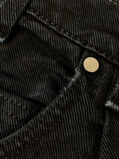 【中古品】【メンズ】 LEVI'S リーバイス 90S SILVERTAB BAGGY PLEATED BLACK DENIM PANTS 90年代 シルバータブ バギー プリーツ ブラックデニムパンツ メンズ ボトムス 157-260706-KS-22-min サイズ：W30 L34 カラー：ブラック 万代Net店