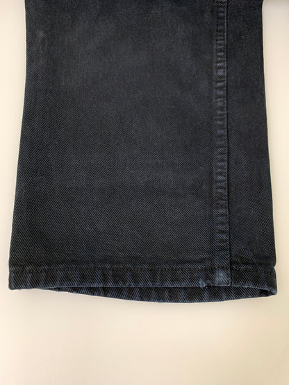 【中古品】【メンズ】 LEVI'S リーバイス 90S SILVERTAB BAGGY PLEATED BLACK DENIM PANTS 90年代 シルバータブ バギー プリーツ ブラックデニムパンツ メンズ ボトムス 157-260706-KS-22-min サイズ：W30 L34 カラー：ブラック 万代Net店