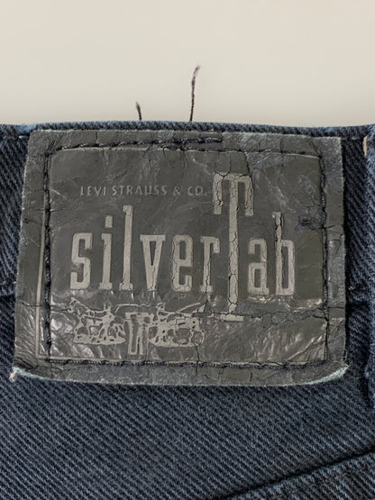 【中古品】【メンズ】 LEVI'S リーバイス 90S SILVERTAB BAGGY PLEATED BLACK DENIM PANTS 90年代 シルバータブ バギー プリーツ ブラックデニムパンツ メンズ ボトムス 157-260706-KS-22-min サイズ：W30 L34 カラー：ブラック 万代Net店