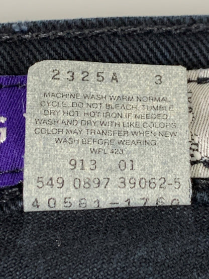 【中古品】【メンズ】 LEVI'S リーバイス 90S SILVERTAB BAGGY PLEATED BLACK DENIM PANTS 90年代 シルバータブ バギー プリーツ ブラックデニムパンツ メンズ ボトムス 157-260706-KS-22-min サイズ：W30 L34 カラー：ブラック 万代Net店