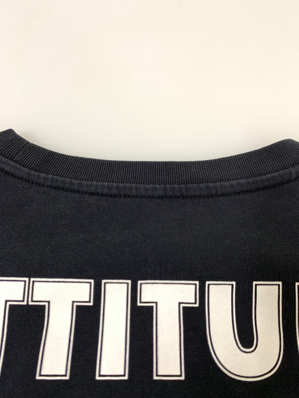 【中古品】【メンズ】 HERON PRESTON ヘロン プレストン B&W SKULL LS TEE HMAB002F18600022 スカル エルエス ティー 長袖Tシャツ メンズ トップス 142-260706-KS-35-min サイズ：M カラー：ブラック 万代Net店