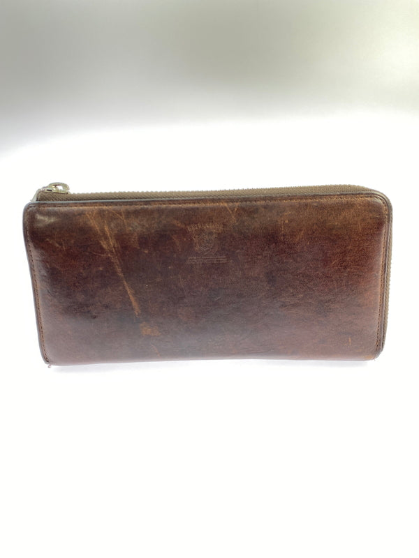 【中古品】【メンズ】 COCOMEISTER ココマイスター BETELGEUSE ベテルギウス ラウンドファスナー 長財布 財布 200-260707-jt-26-min カラー：ブラウン 万代Net店