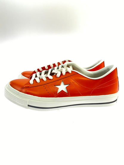 【中古美品】【メンズ】 CONVERSE コンバース ONE STAR J ORANGE 35200880 SS25 ワンスター ｊ スニーカー靴 162-260707-jt-18-min サイズ：US ９ 27.0cm カラー：オレンジ/ホワイト 万代Net店