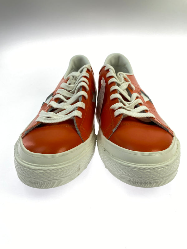 【中古美品】【メンズ】 CONVERSE コンバース ONE STAR J ORANGE 35200880 SS25 ワンスター ｊ スニーカー靴 162-260707-jt-18-min サイズ：US ９ 27.0cm カラー：オレンジ/ホワイト 万代Net店