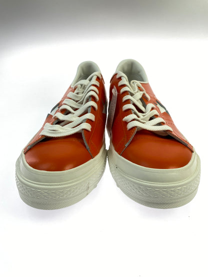 【中古美品】【メンズ】 CONVERSE コンバース ONE STAR J ORANGE 35200880 SS25 ワンスター ｊ スニーカー靴 162-260707-jt-18-min サイズ：US ９ 27.0cm カラー：オレンジ/ホワイト 万代Net店