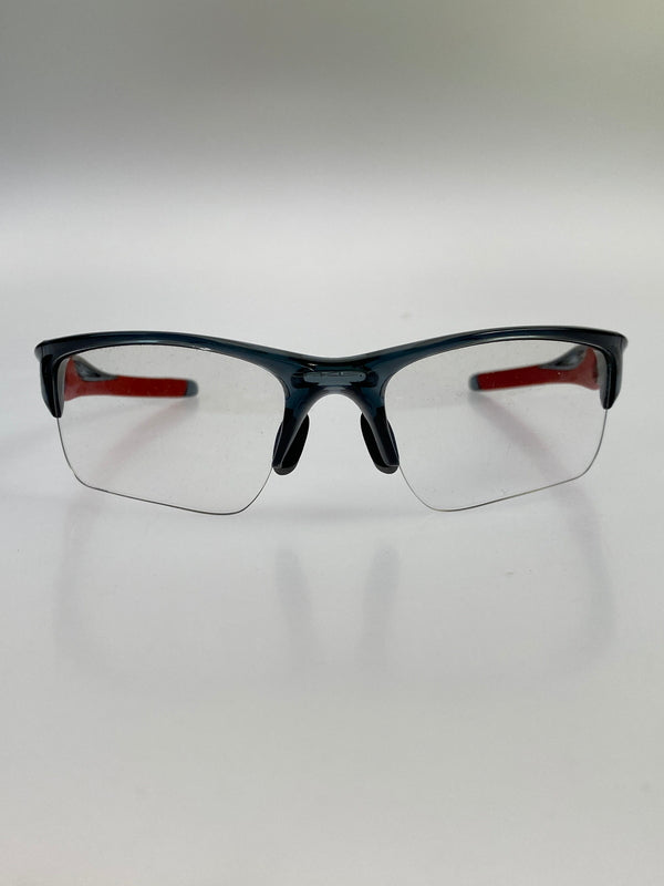 【中古品】【メンズ】 OAKLEY オークリー 9153-11 HALF JACKET2.0 SUNGLASSES サングラス アイウェア 203-260711-AS-55-min サイズ：62□15-133 カラー：ブルー/レッド 万代Net店