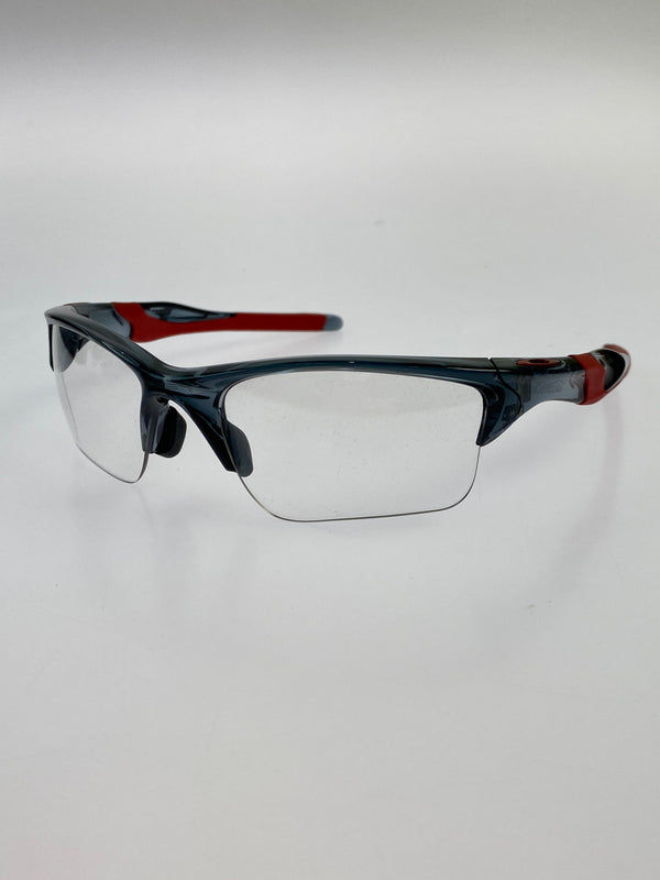 【中古品】【メンズ】 OAKLEY オークリー 9153-11 HALF JACKET2.0 SUNGLASSES サングラス アイウェア 203-260711-AS-55-min サイズ：62□15-133 カラー：ブルー/レッド 万代Net店